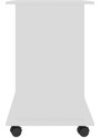 OrlandoKids Birou de calculator, alb, 80 x 50 x 75 cm, PAL