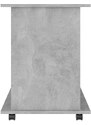 OrlandoKids Dulap cu roti, gri beton, 60x45x60 cm, PAL