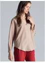 Bluză pentru femei Figl model 135809 Beige