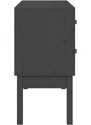 OrlandoKids Dulap consola, gri, 90x40x78 cm, lemn masiv de pin