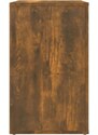 OrlandoKids Noptiera, stejar fumuriu, 50x36x60 cm, lemn compozit