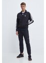 adidas Originals bluză bărbați, culoarea negru, cu imprimeu IJ7058