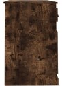 OrlandoKids Birou cu sertar, stejar fumuriu, 115x50x75 cm, lemn prelucrat
