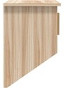 OrlandoKids Dulap de perete cu carlige, 80x24x35,5 cm, lemn prelucrat