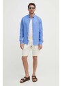 Tommy Hilfiger cămașă de in cu guler button-down, regular, MW0MW34602