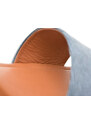 Sandale casual FLAVIA PASSINI albastre, 1080722, din piele naturala