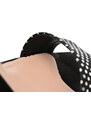 Sandale casual FLAVIA PASSINI negre, 1119835, din nabuc