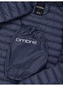Ombre Jachetă matlasată pentru bărbați - albastru marin V1 OM-JALP-0156