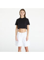 Tricou pentru femei Calvin Klein Jeans Premium Monologo Cropped T-Shirt Black
