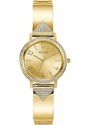 Guess ceas femei, culoarea auriu