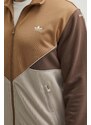 adidas Originals bluza barbati, culoarea maro, modelator, IU2365
