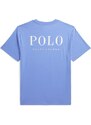 Polo Ralph Lauren Tricou albastru deschis / alb