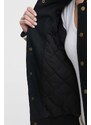 Karl Kani jacheta bomber din amestec de lana culoarea negru, de tranzitie, oversize