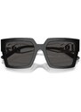 Dolce & Gabbana ochelari de soare femei, culoarea maro, 0DG4446B