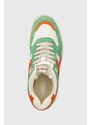 Diadora sneakers din piele B.560 Used RR Italia culoarea verde, 201.180481.30095