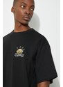 Evisu tricou din bumbac Diamond/Daruma Printed barbati, culoarea negru, cu imprimeu, 2ESHTM4TS1074