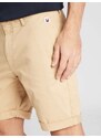 Tommy Jeans Pantaloni 'Scanton' bej / roșu / alb