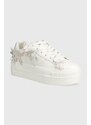 Buffalo sneakers Paired Butterfly culoarea alb, 1636137.WHT