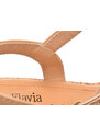 Sandale casual FLAVIA PASSINI bej, 1282, din piele naturala