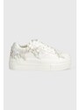 Buffalo sneakers Paired Butterfly culoarea alb, 1636137.WHT
