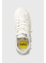Buffalo sneakers Paired Butterfly culoarea alb, 1636137.WHT