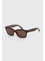 Balenciaga ochelari de soare culoarea maro, BB0346S