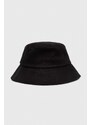 Gant pălărie de in culoarea negru