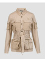 Jachetă bej pentru femei Aeronautica Militare