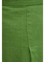 United Colors of Benetton fusta din in culoarea verde, midi, evazati