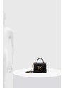 Pinko poșetă de piele culoarea negru, 100071 A0F1