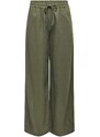 JDY Pantaloni 'Say' verde amestecat