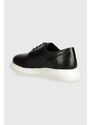 Karl Lagerfeld pantofi de piele GRANBY barbati, culoarea negru, KL22330