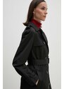 Lauren Ralph Lauren trenci femei, culoarea negru, de tranzitie, 297951259