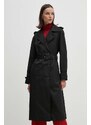Lauren Ralph Lauren trenci femei, culoarea negru, de tranzitie, 297951259