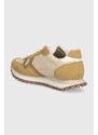 Pepe Jeans sneakers PLS40020 culoarea bej, BRIT-ON PRINTS W