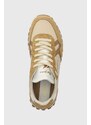 Pepe Jeans sneakers PLS40020 culoarea bej, BRIT-ON PRINTS W