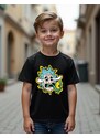 Malfini Tricou personalizat pentru copii din bumbac 100% - Rick Madness, Rick și Morty, desen animat, nebunie, suprarealist