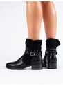 GOODIN Shelvt women's ankle boots with decorative belt