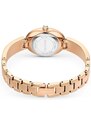 Swarovski ceas CRYSTAL ROCK OVAL femei, culoarea gri, 5711695