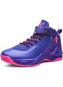Sneakers pentru baschet MBrands, mov si pereche sosete