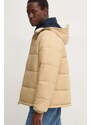 Tommy Jeans geaca barbati, culoarea maro, de iarna, DM0DM20003