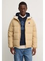 Tommy Jeans geaca barbati, culoarea maro, de iarna, DM0DM20003