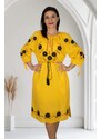 Magazin Traditional Rochie Traditionala Floarea Soarelui 25