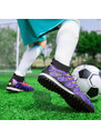 Ghete de fotbal MBrands, 7.8 cu glezna pentru teren sintetic, mov