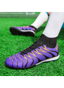 Ghete de fotbal MBrands, 7.8 cu glezna pentru teren sintetic, mov