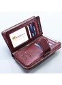 Portofel dama din piele naturala JERMYN'S Roma, elegant, mov lacuit
