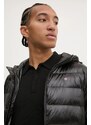 Tommy Jeans geacă de puf bărbați, culoarea negru, de tranziție, DM0DM20659