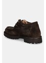 Astorflex pantofi de piele întoarsă Beenflex Rubber bărbați, culoarea maro, BEENFLEX.RUBBER.001.480
