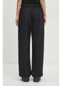 adidas Originals pantaloni Essential femei, culoarea negru, neted, JD0785