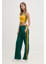 adidas Originals pantaloni de trening Firebird culoarea verde, cu imprimeu, JP2314
